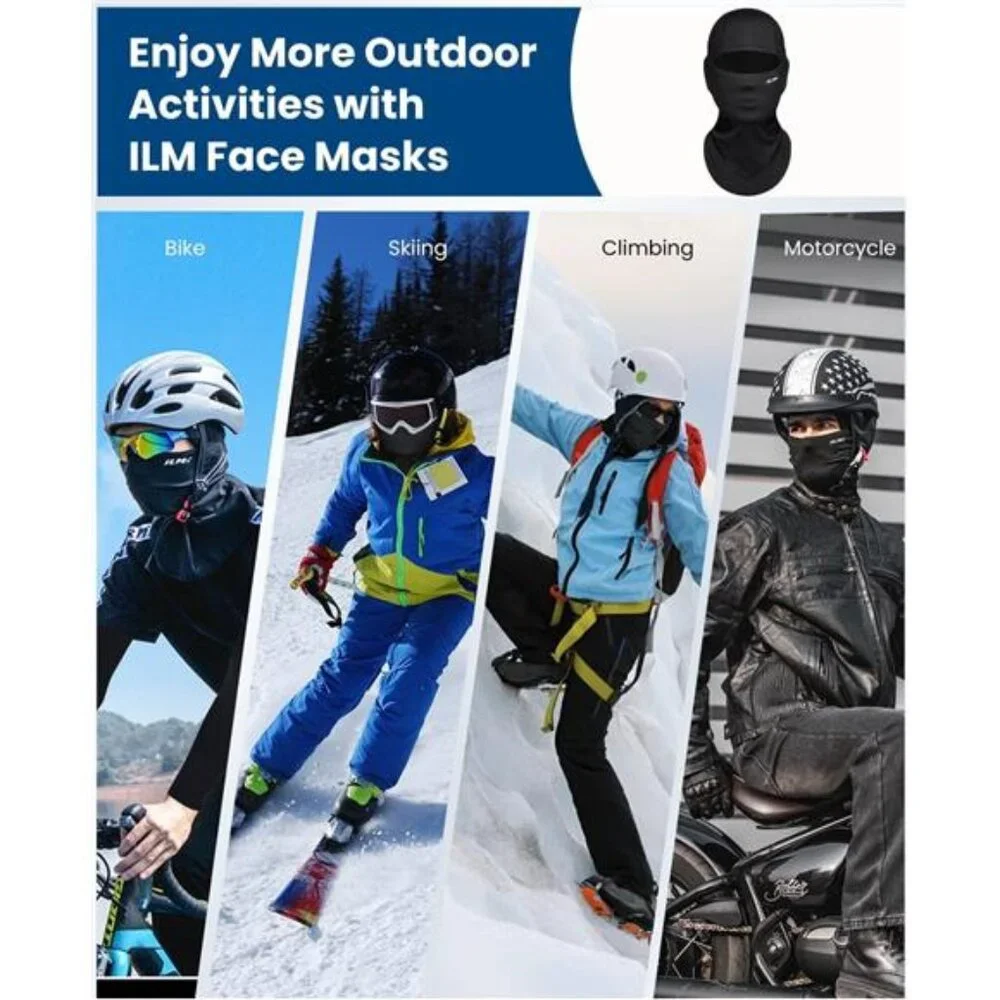 Motorcycle Balaclava Face Mask Adult Youth for Ski Model FM01
